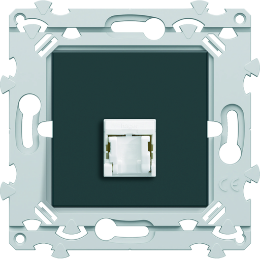 [HAGWE226A] RJ45 CAT.6 STP anthracite