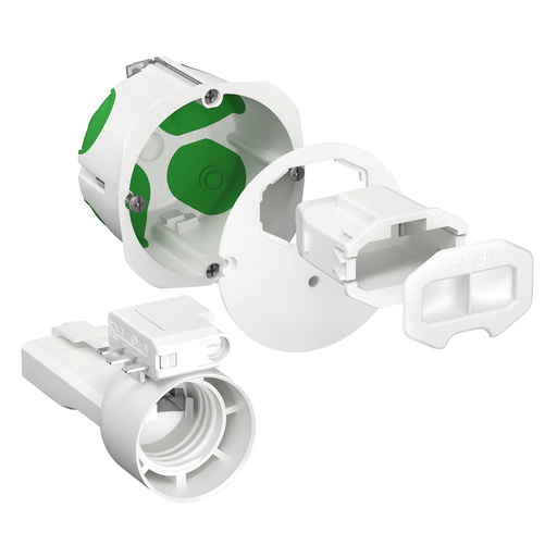 [IMT35026] Multifix Air DCL, boîte d'applique avec couvercle affleurant, connect, douille