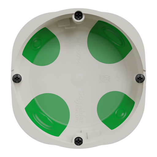 [IMT35034] Multifix Air, boîte étanche 1 poste, diamètre 85 mm, profondeur 47 mm, 32A